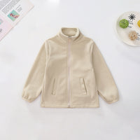 Boys Green Typographic Printed Hooded Jacket With Detachable Fleece Inner Jacket Coats & Jackets