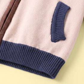 Girls Multicolour Striped Raglan Sleeve Cardigan Sweaters & Cardigans