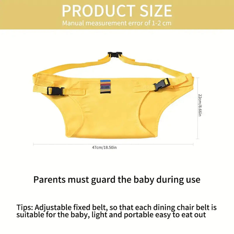 Baby Yellow Portable Chair Safety Harness Belt Trending Accessories