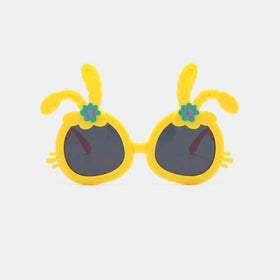 Girls Yellow Bunny Floral Sunglasses Sunglasses