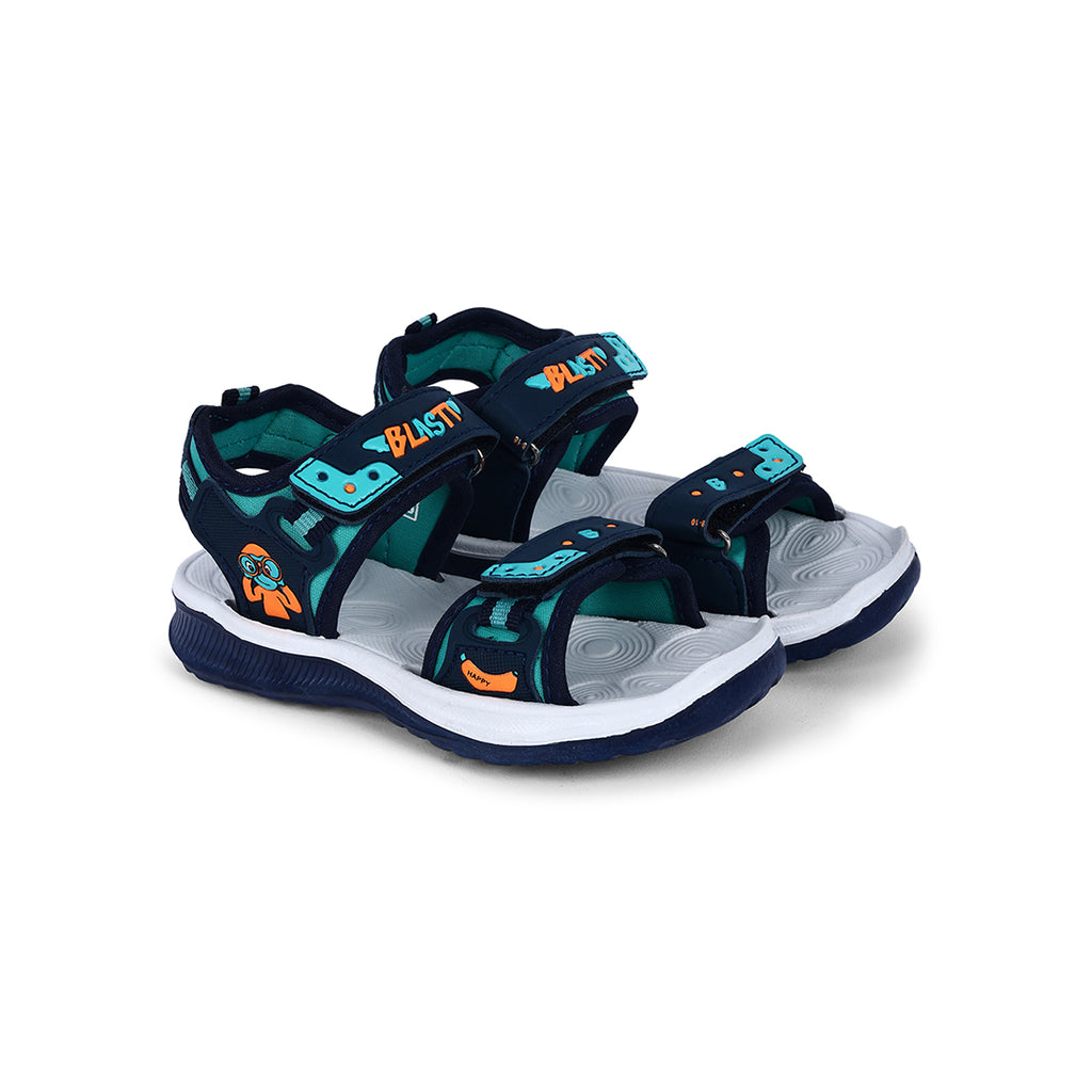 Unisex Kids Comfort Sports Sandals Footwear Sea Green 2.5-3 Y 