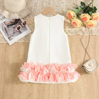 Girls Light Pink Ruffle A-line Party Dress Party Dresses
