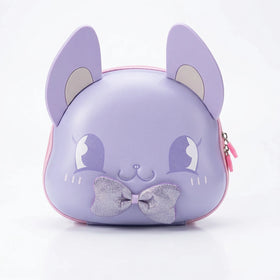 Girls Purple Cartoon Character Shaped School Backpack Trending Accessories Purple Onesize