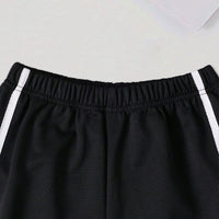 Boys White Football Printed Sweatshirt With joggers Sets 2 pc. Sets