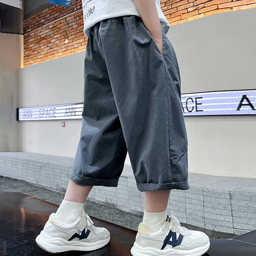 Boys Elasticated Loose Fit Bermuda Bermudas   