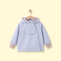 Boys Light Blue Long Sleeve Hooded Jacket Coats & Jackets Light Blue 1-2 Y