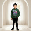 Boys Green K-Pop Neo-Sound Graphics Hoodies Sweatshirts & Hoodies Green 1-2 Y