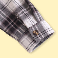 Boys Black Checked Long Sleeve Shirt Shirts