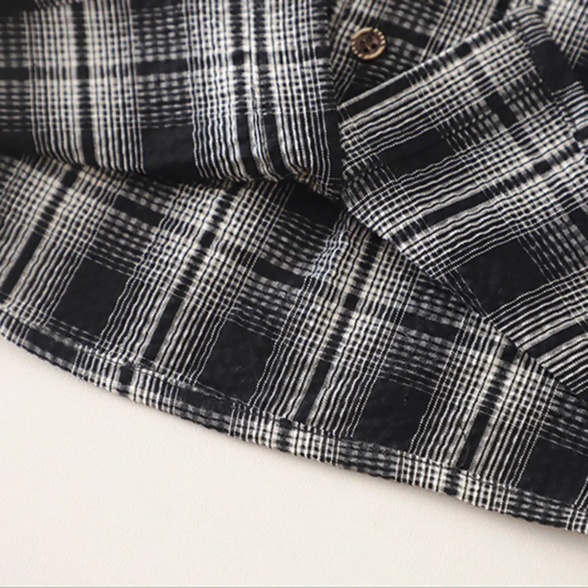 Boys Black Checked Shirt With Printed T-Shirt And Denim Shorts Sets 3 pc. Sets