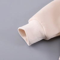Boys Long Sleeves Light Brown Jacket With Sweatshirt And Pants Sets 3 pc. Sets