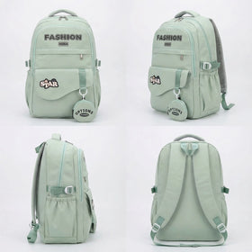 Kids Sea Green Medium School Backpack Trending Accessories
