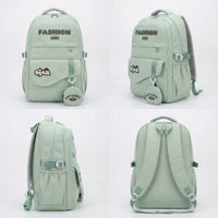 Kids Sea Green Medium School Backpack Trending Accessories