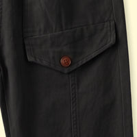 Boys Black Relaxed Fit Pants Pants
