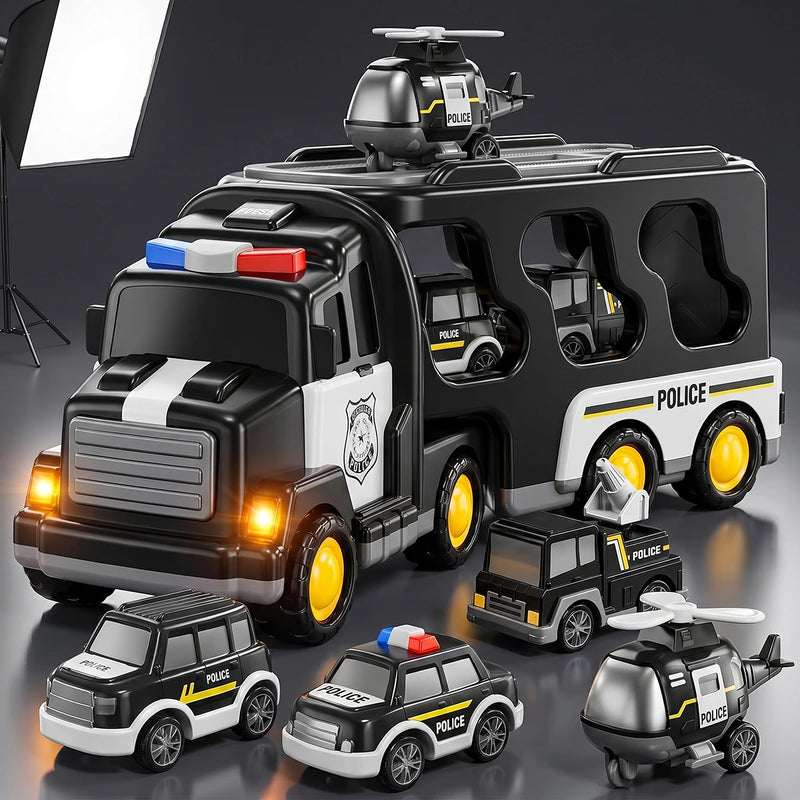 Includ Patrol Pals 5-in-1 Truck Playset Trending Accessories