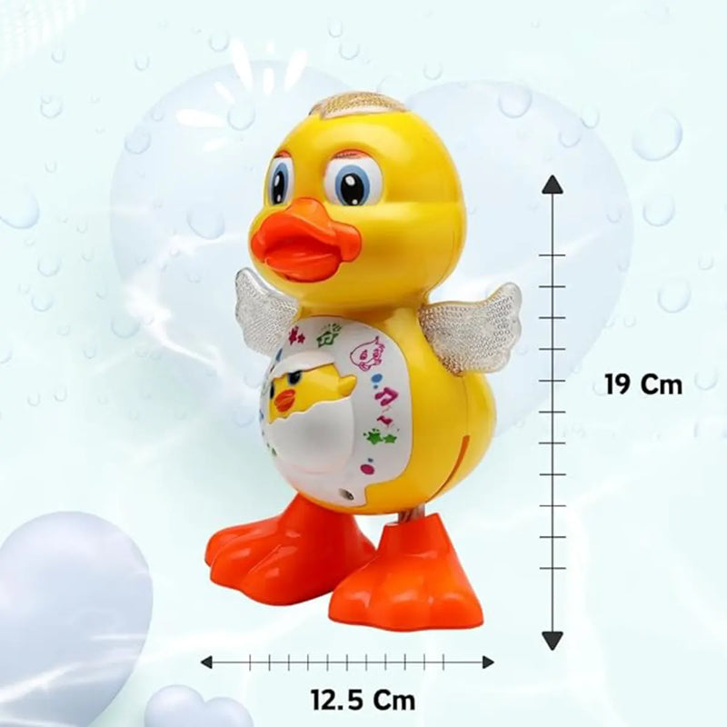 Kids Yellow Musical Dancing Duck Toy with Lights Trending Accessories