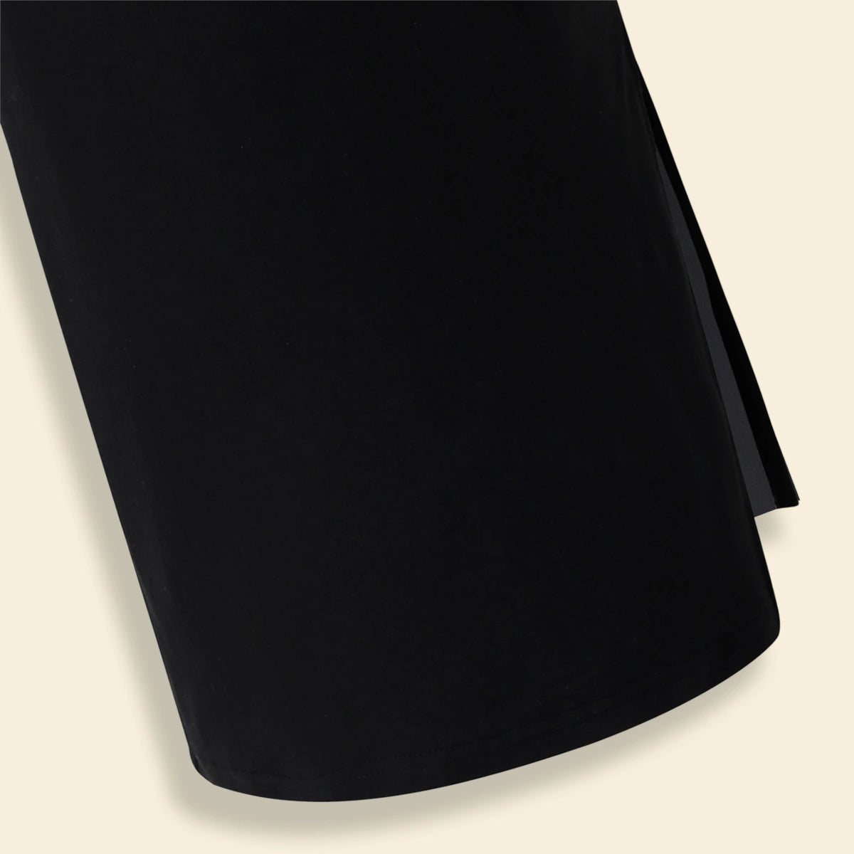 Girls Black Solid Sleeveless Maxi Dress With Contrast Trims Details Casual Dresses