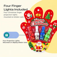 Christmas Finger Projection lights - Festive Light-Up Party Toy Trending Accessories