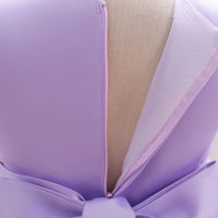 Girls Purple Heart Applique Fit & Flare Party Wear Dress Party Dresses