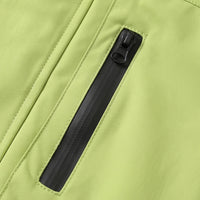 Boys Lime Green Long Sleeve Hooded Zip-Up Jacket Coats & Jackets