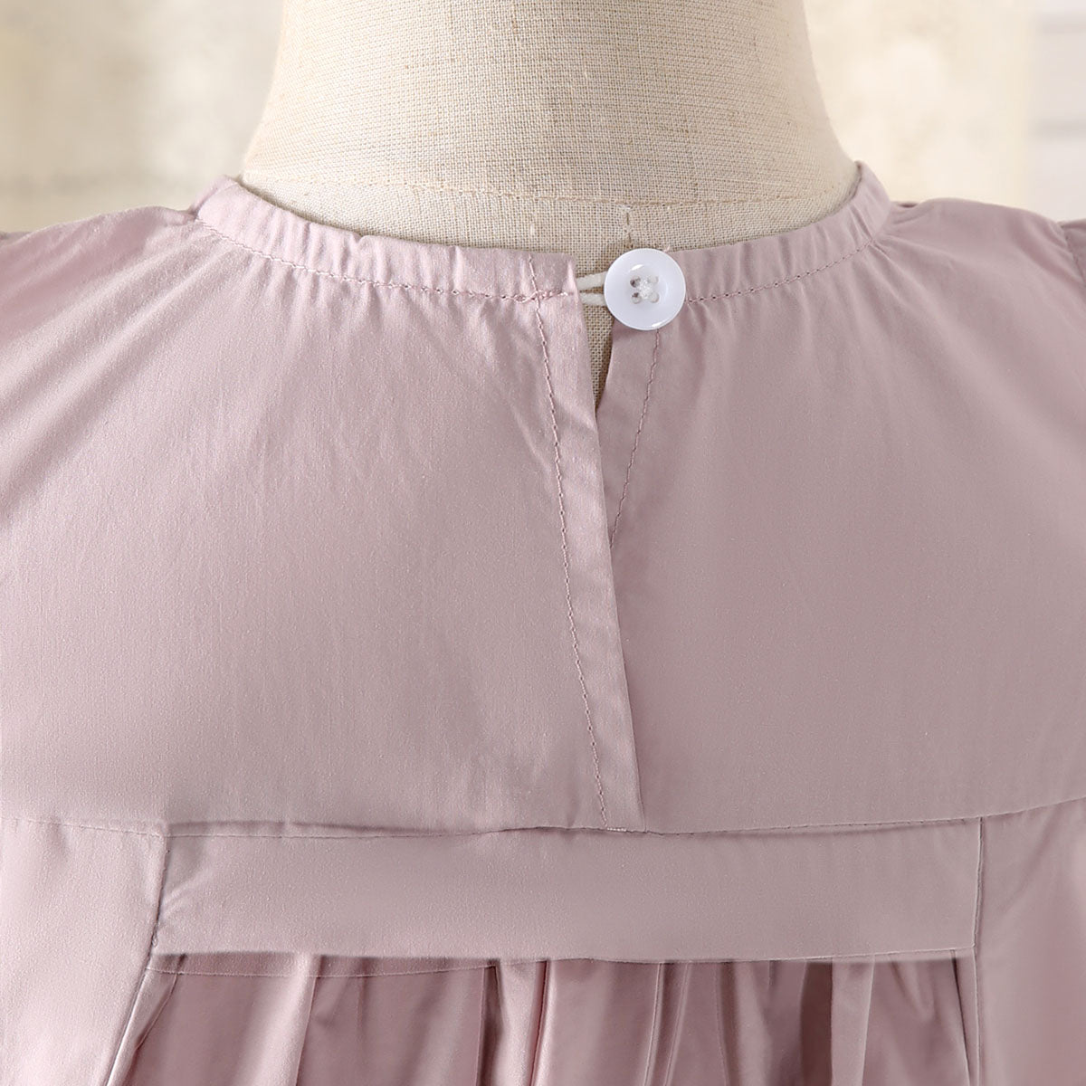 Girls Lilac Solid Summer Empire Dress Casual Dresses