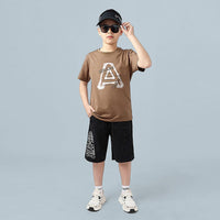 Boys Printed Shorts Sleeves T-Shirt Tshirts