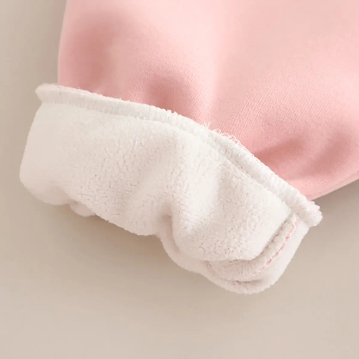 Girls Pink Embroidered Regular Sweatshirt With Sleeveless Jackets, Pants & Bag Sets 4 pc. Sets