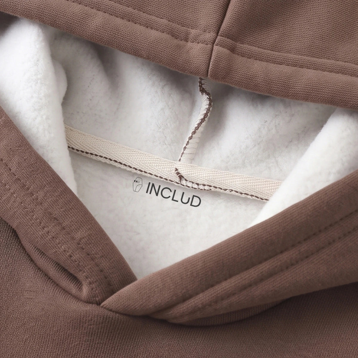 Boys Brown Typographic Hooded Sweatshirt With joggers Sets Sets