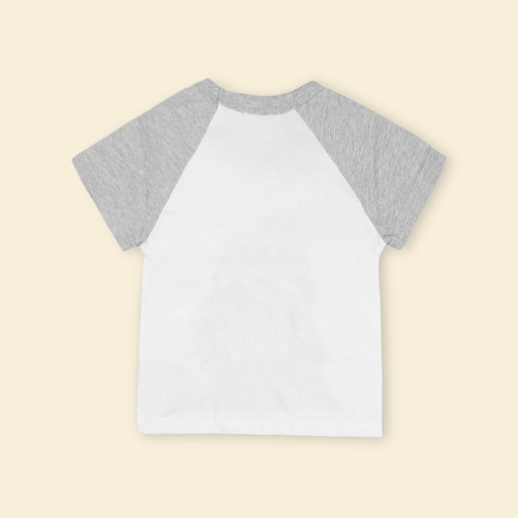 Boys Graphic Printed Raglan Sleeves Casual T-shirt T-Shirt