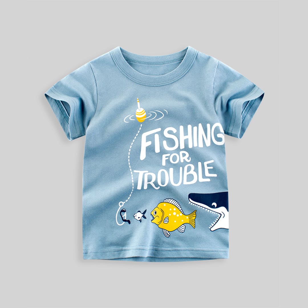 Shark Print Tshirt Tshirts   