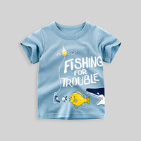 Shark Print Tshirt Tshirts   