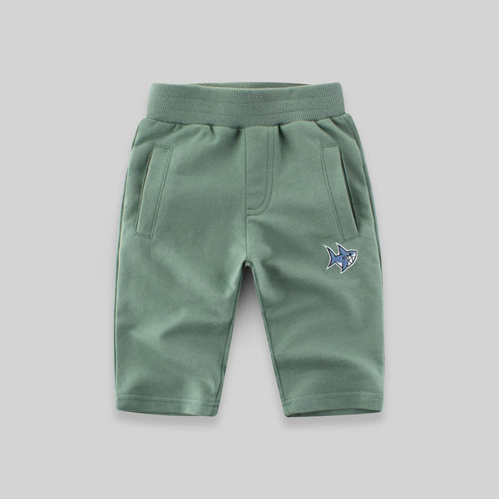 Boys Casual Bermuda Shorts Bermudas Green 1-2 Y 