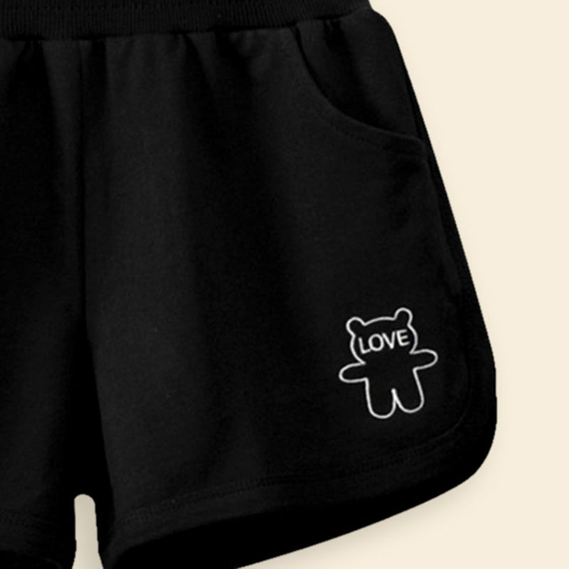 Girls Knitted Shorts Shorts   