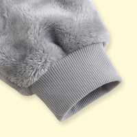 Boys Grey Bear Applique Sweatshirt With Pants Sets 2 pc. Sets