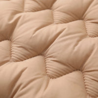 Boys Light Brown Quilted Sleeveless Jacket Coats & Jackets
