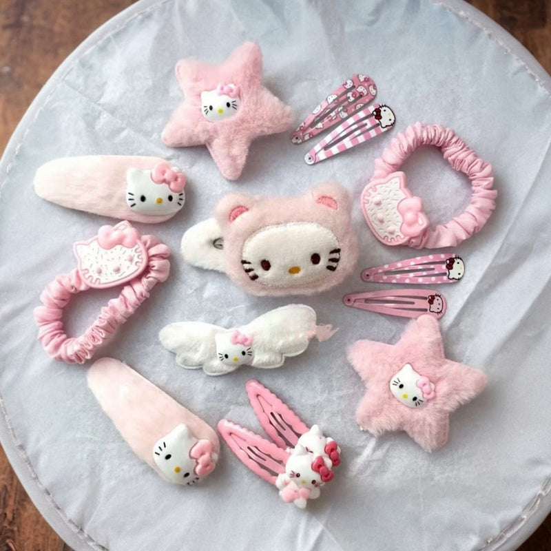 Girls Multicolor Hair Accessories Set Trending Accessories