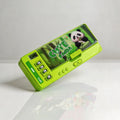 Panda Theme Magnetic Pencil Box Multi-Compartment School Stationery Box Trending Accessories Green Onesize