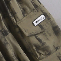 Boys Green Typographic Printed T-Shirt With Shorts Sets Sets