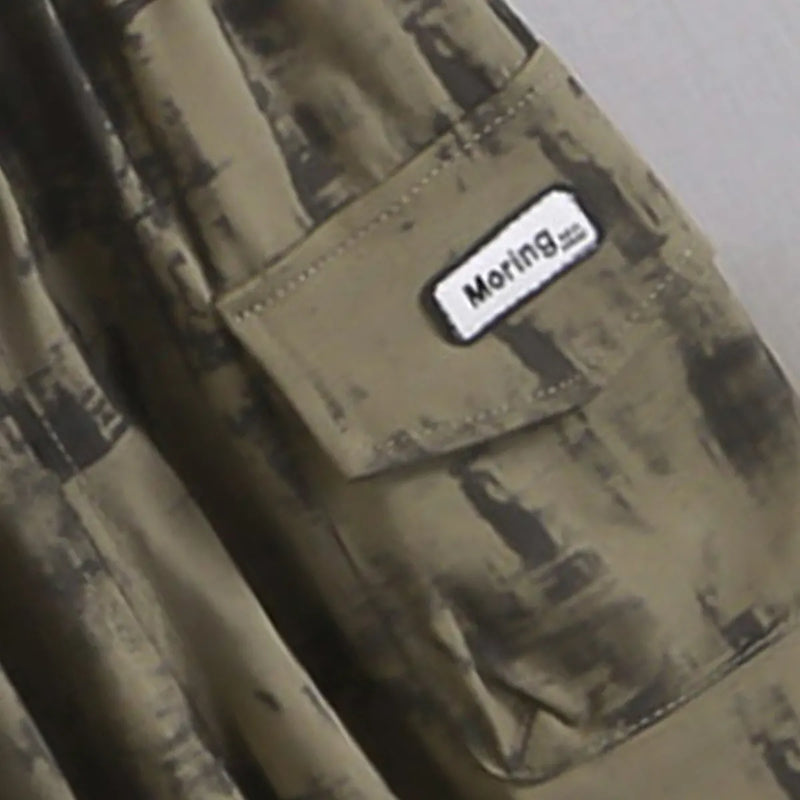 Boys Green Typographic Printed T-Shirt With Shorts Sets Sets