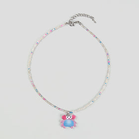 Pack Of 3 Girls Multicolour Fish Motif Beaded Necklace Sets Necklace and Chains
