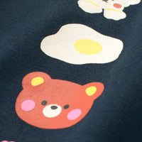 Boys Navy Blue Animal Print Short Sleeve T-Shirt Tshirts