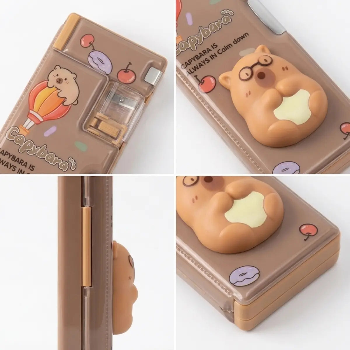 Kids Capybara Cartoon Pencil Box Trending Accessories