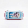 Frozen Elsa Cartoon Hard Case Pencil Pouch for Girls Trending Accessories Turquoise Blue Onesize