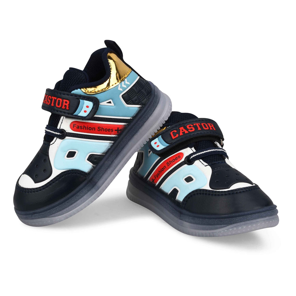 Boys LED Lighting Velcro Shoes