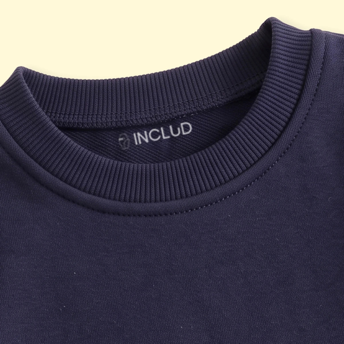 Boys Navy Blue Long Sleeve Sweatshirt Sweatshirts & Hoodies