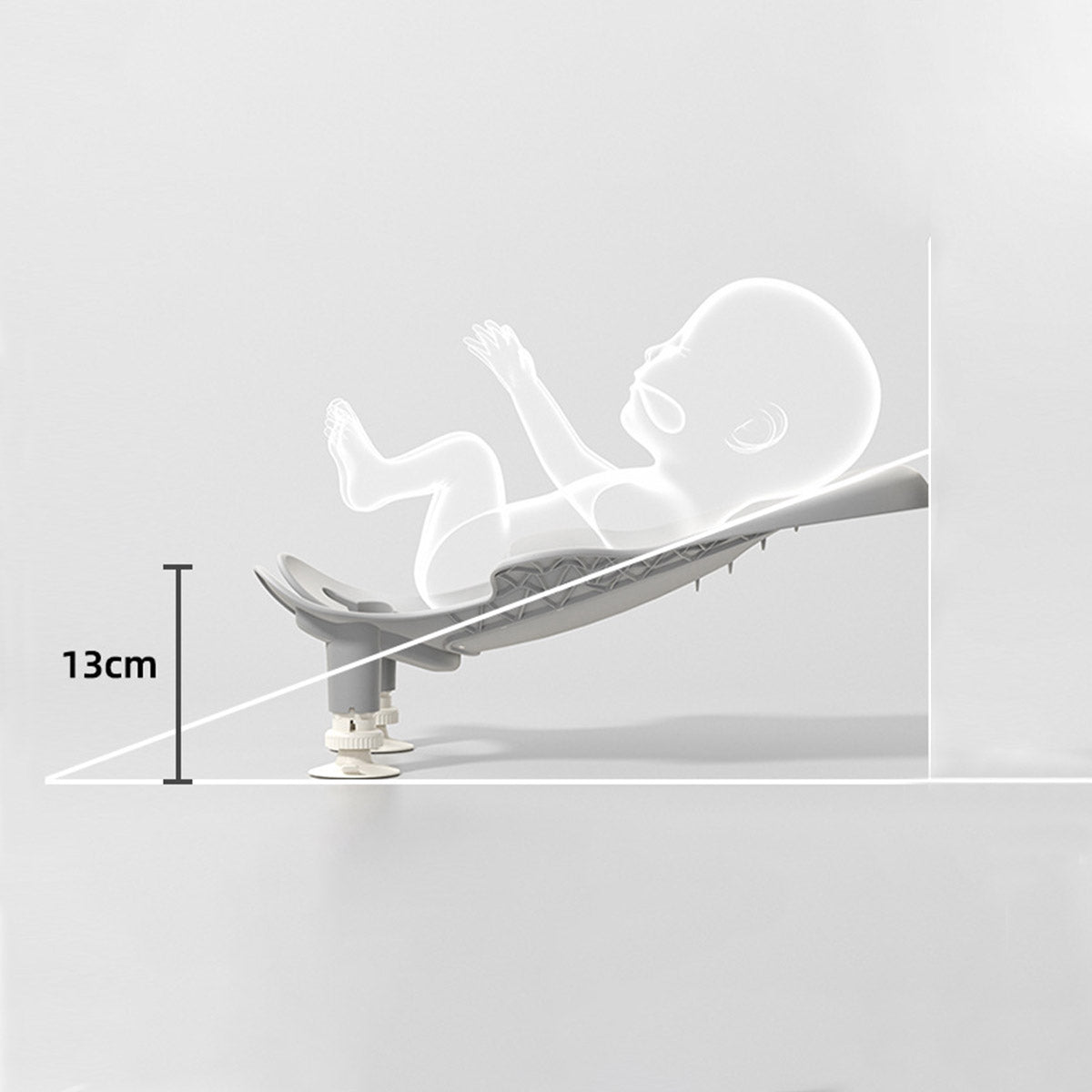 Baby Grey Foldable Wash Basin Trending Accessories