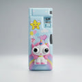 Kids Unicorn Pencil Pouch Organizer with Zipper Trending Accessories Sky Blue Onesize