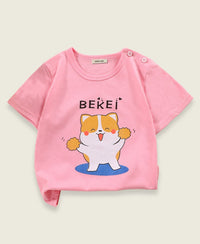 Boys All Over Printed Round Neck T-shirts Tshirts