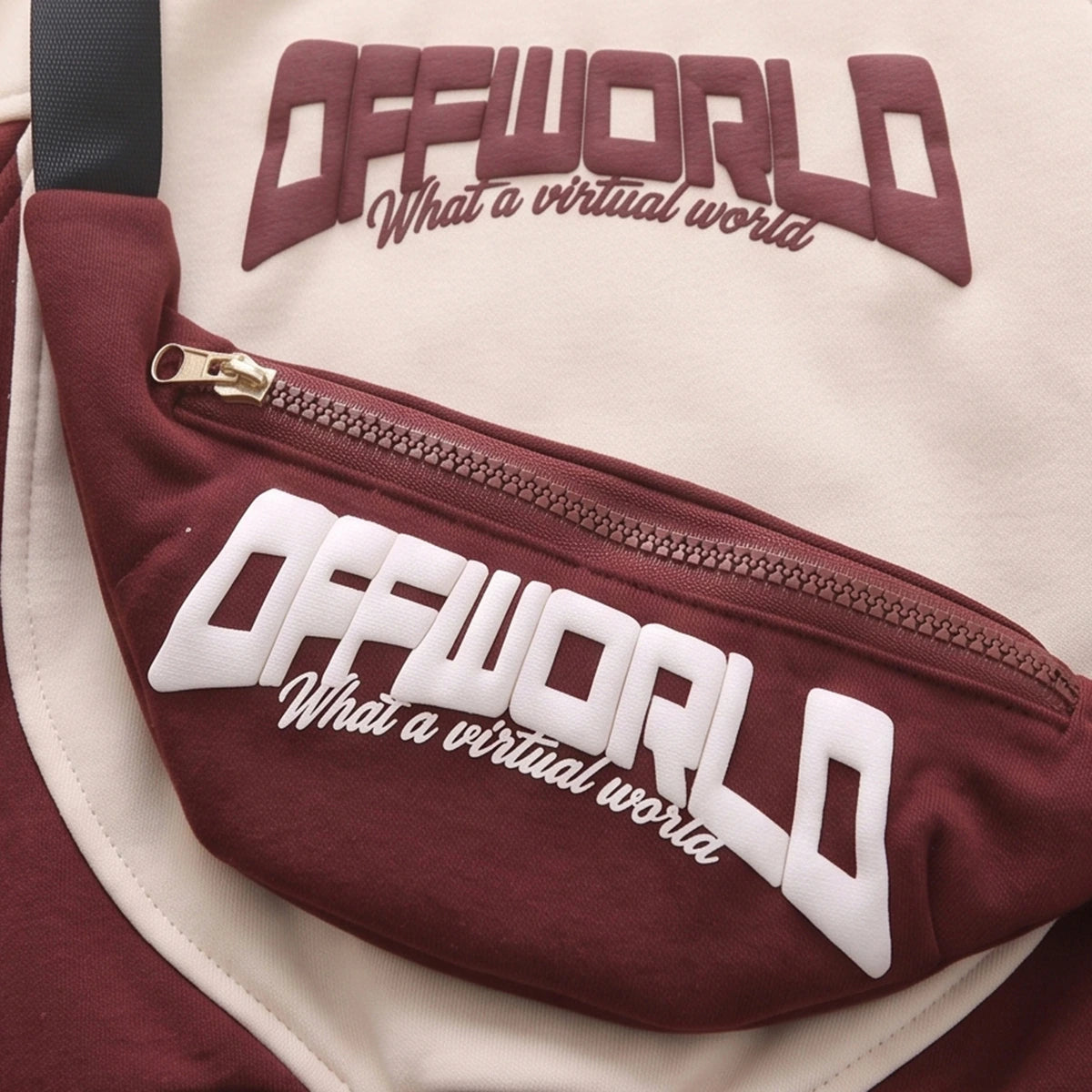 Boys Typographic Sweatshirt With Maroon Joggers Sets Sets