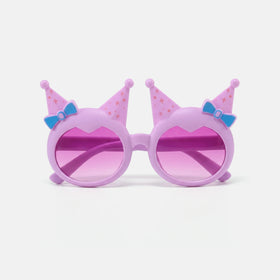 Girls Purple Crown Motif Sunglasses Sunglasses