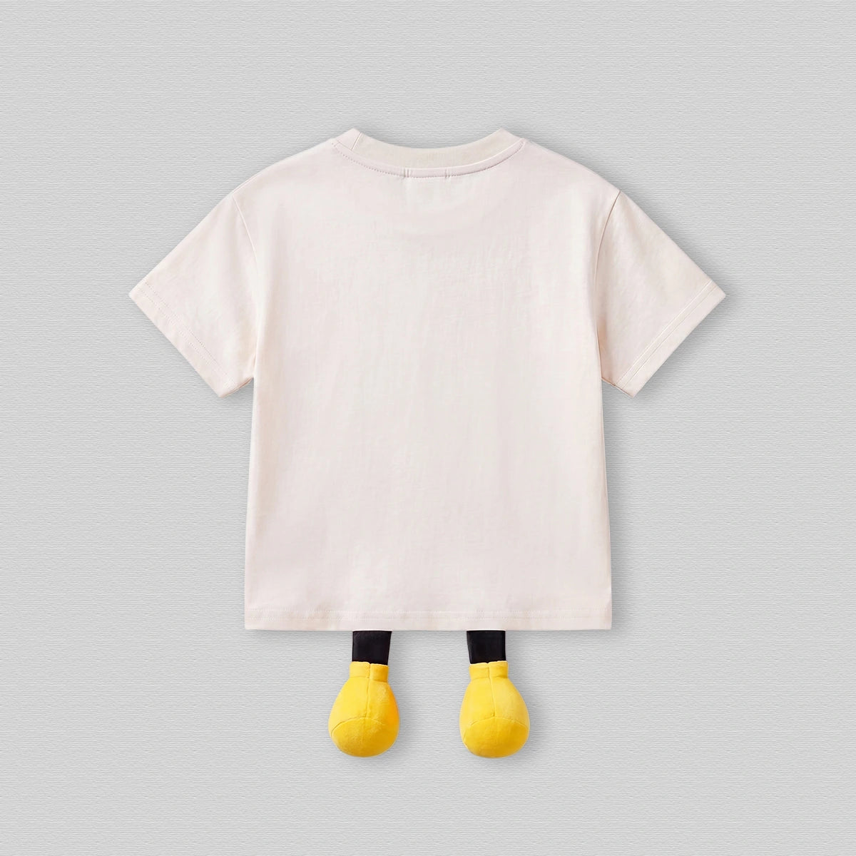 Boys Cream Mickey Mouse Graphic print Short Sleeve T-Shirt Tshirts